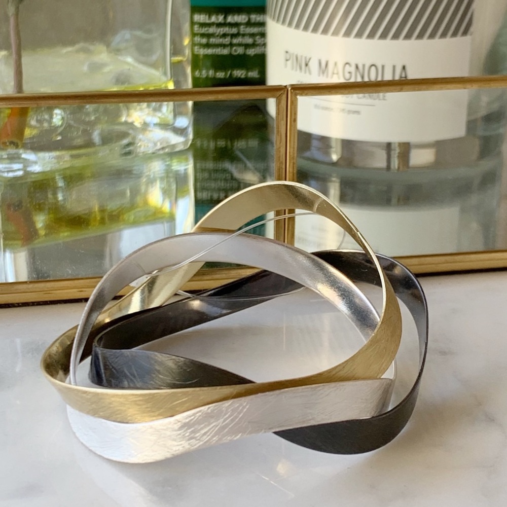Tri-color Bangle Set